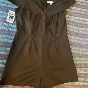 Elegant Black Romper